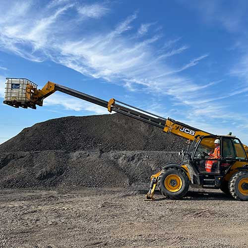 TELESCOPIC HANDLER SUSPENDED LOADS